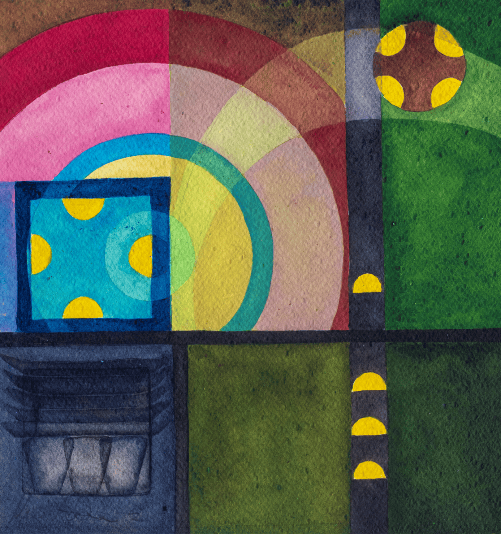 Abstract artwork.